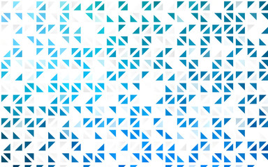 Fototapeta na wymiar Light BLUE vector seamless backdrop with lines, triangles.
