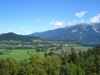 Fototapeta na wymiar Swiss summer landscape