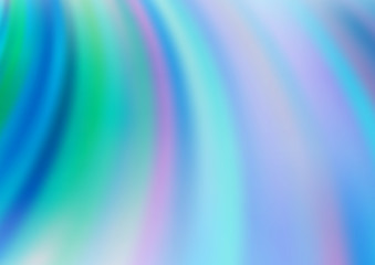 Light BLUE vector pattern with curved circles.