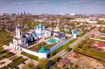 Vysotsky monastery in Russian city Serpukhov