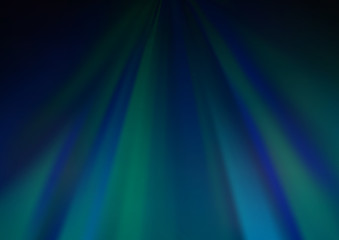 Dark BLUE vector blurred bright background.