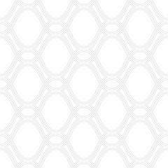 Fototapeta premium Seamless ornament. Modern background. Geometric modern light wavy pattern