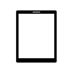 Tablet icon flat vector illustration design