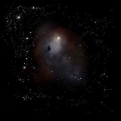Nebula space background 