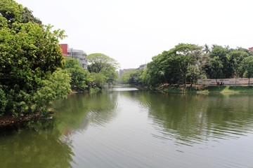 Dhanmondi lake, Bangladesh