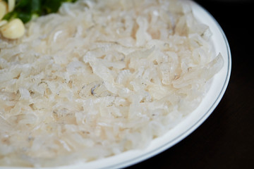 Sashimi, Japanese fresh raw fish dish