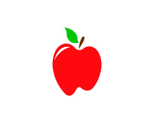 Red Apple vector illustration