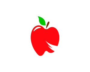 Red Apple vector illustration