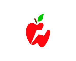 Red Apple vector illustration