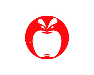 Red Apple vector illustration