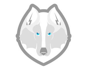 White Wolf Head