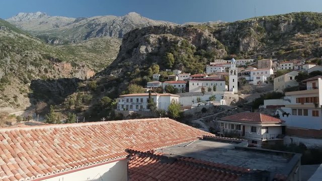 Dhermi village along the Albanian Riviera