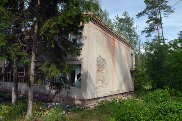 Ghost town in Eastern Europe