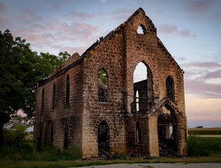 Old Burned Church