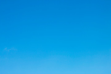 Beautiful sky without clouds