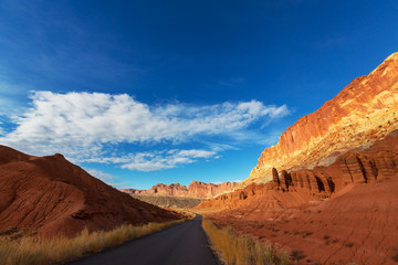 Road in mountains
