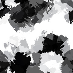 Abstract seamless vector background of paint strokes