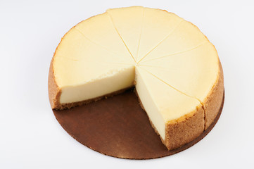 Tasty new York style cheescake