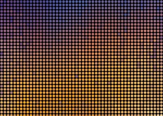 colorful bright LED light dot style mosaic illustration background