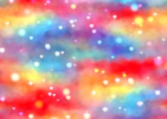 glitter glow space spectrum illustration background
