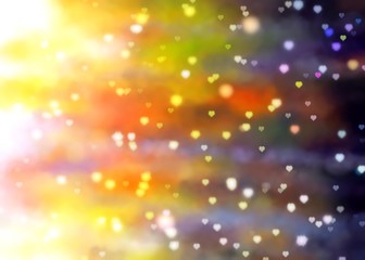 glitter glow space spectrum illustration background