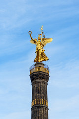 Fototapeta na wymiar Berlin Victory Column. Germany