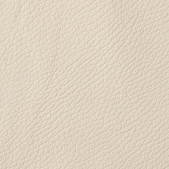 Closeup of light color leather material texture background