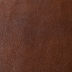 Closeup of color leather material texture background