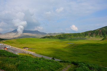 阿蘇山　草千里 