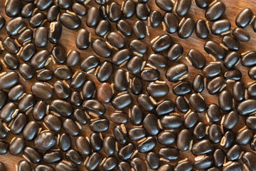 The seeds of Mucuna pruriens.