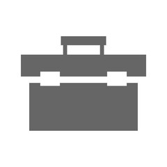 Tool box icon suitable for info graphics