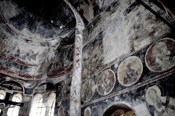 Icon from a Medieval church in the Greek Mediaval town of Mistras
