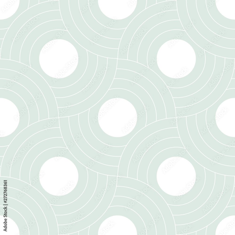 Poster abstract retro pattern of geometric shapes. neutral mosaic backdrop. geometric wave of circles backg