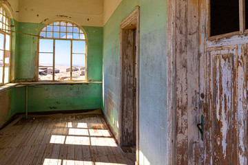 Fototapeta na wymiar Kolmannskuppe - Geisterstadt in Namibia
