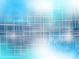 Abstract soft blue modern technology background
