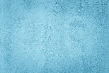 Modern turquoise paint limestone texture in blue light seam home wall paper concept for flat...