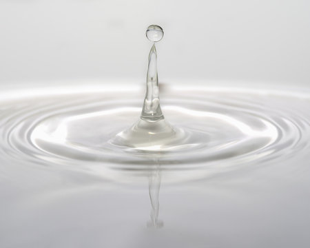 a little waterdrop gimmick - aud eie Spitze getrieben