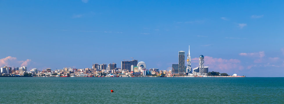 Panorama of the city of Batumi