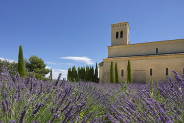 The Monastery of Barroux in the Provence France
