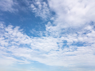 Fototapeta premium morning sky, blue sky with clouds