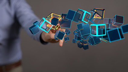 data code binary concept