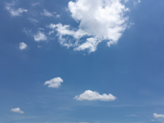 Fototapeta premium morning sky, blue sky with clouds