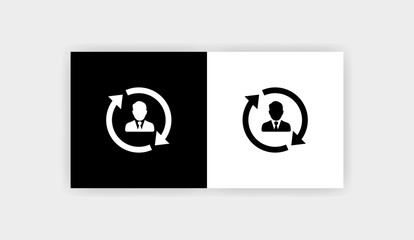 WORKFLOW Icon Flat Graphic Design