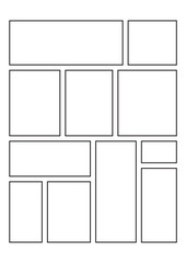 Blank Comic Book and Sketchbook for Kids and Adults to Draw Comics and Journal