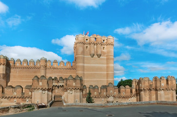 castle coca in spain