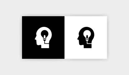 CREATIVITY ICON FLAT GRAPHIC DESIGN