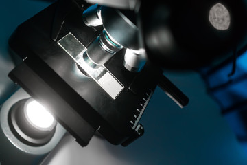 microscope. science. research.