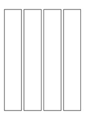 Comics blank layout template background.