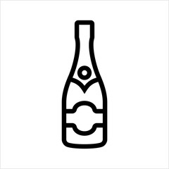 Champagne Bottle Icon