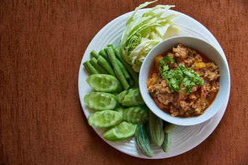 Thai Food hot and spicy 